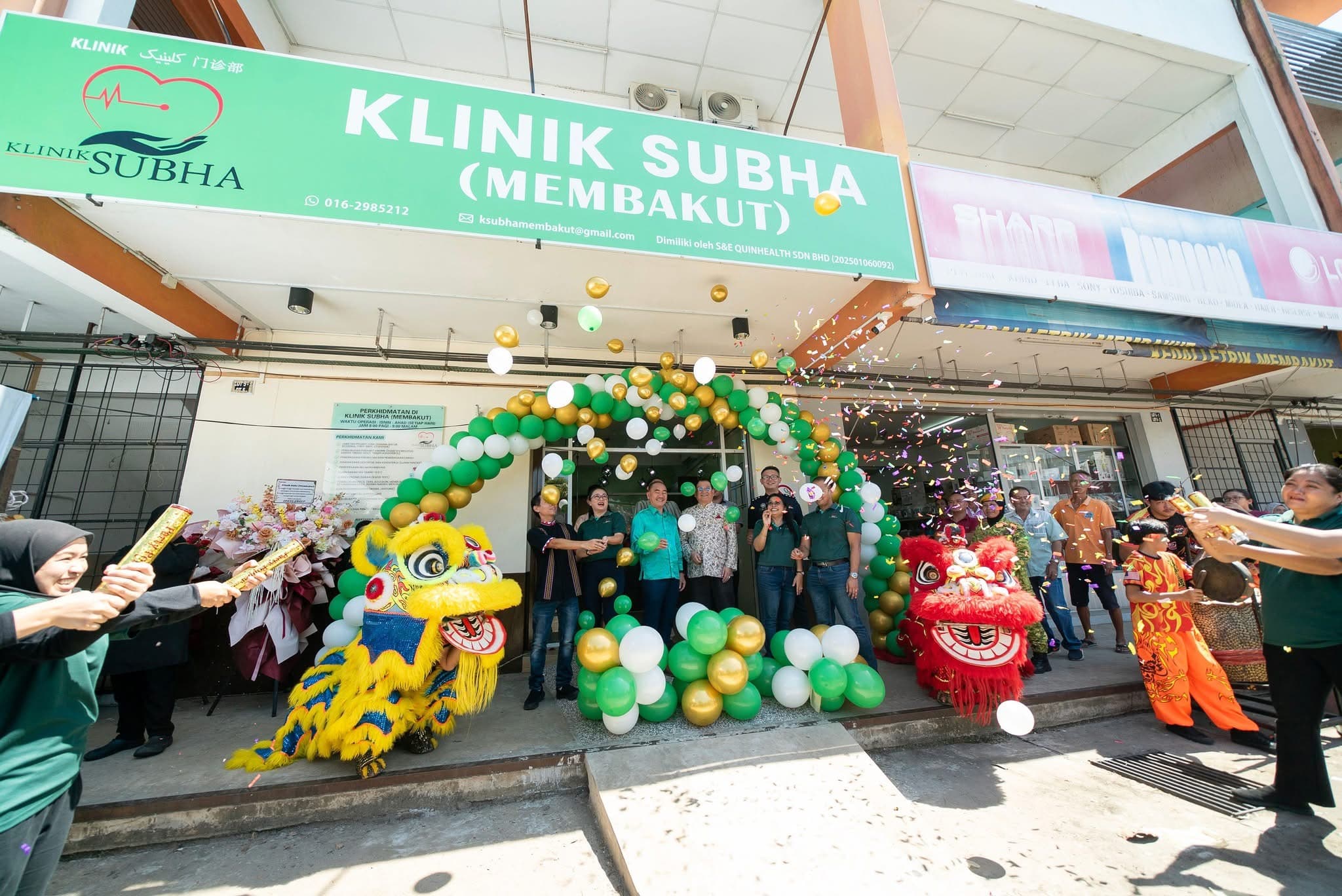 Official launch of Klinik Subha Membakut