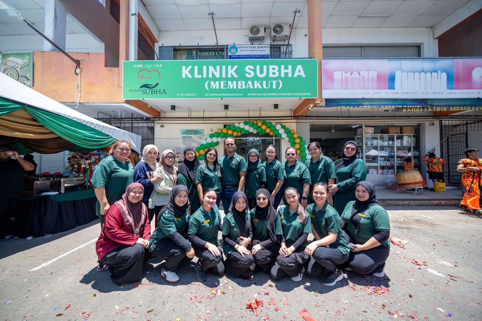 Membakut launch celebration