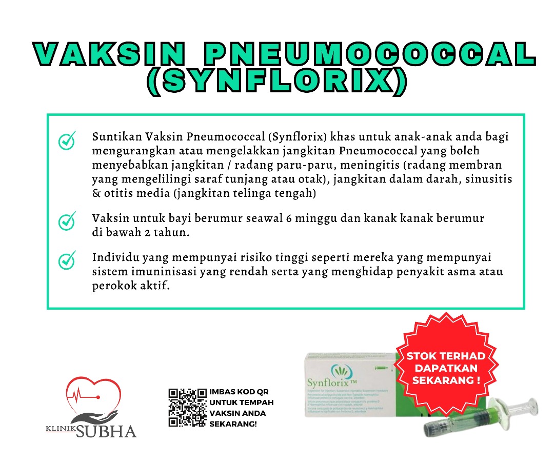 Pneumococcal Vaccine Synflorix