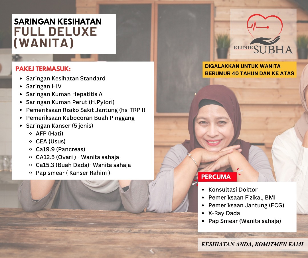 Full Deluxe Health Screening Women